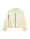 Ami Alexandre Mattiussi Ami Paris De Coeur Logo Bomber Jacket