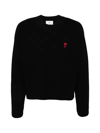 AMI ALEXANDRE MATTIUSSI AMI PARIS DE COEUR LOGO SWEATER