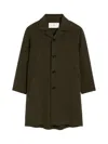 Ami Alexandre Mattiussi Ami Paris De Coeur Single-breasted Car Coat