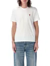 Ami Alexandre Mattiussi Ami Paris Ami Paris De Coeur Cotton T-shirt