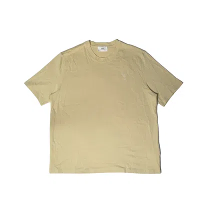 Ami Alexandre Mattiussi Ami Paris De Coeur T-shirt Beige In Neutral
