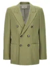 AMI ALEXANDRE MATTIUSSI AMI PARIS DOUBLE BREASTED BLAZER