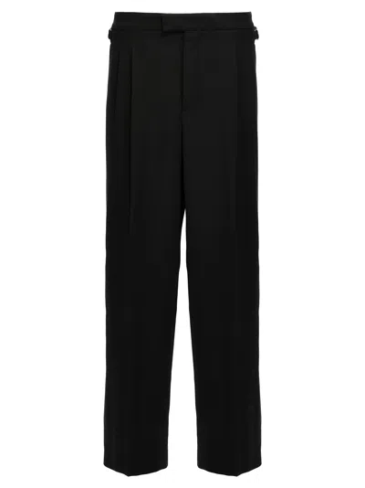 Ami Alexandre Mattiussi Ami Paris Double Pence Pants In Black