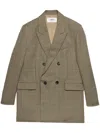 Ami Alexandre Mattiussi Ami Paris Doublebreasted Oversized Jacket