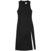 Ami Alexandre Mattiussi Sleeveless Virgin-wool Midi Dress In Black