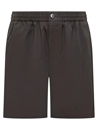 Ami Alexandre Mattiussi Ami Paris Elastic Waist Shorts