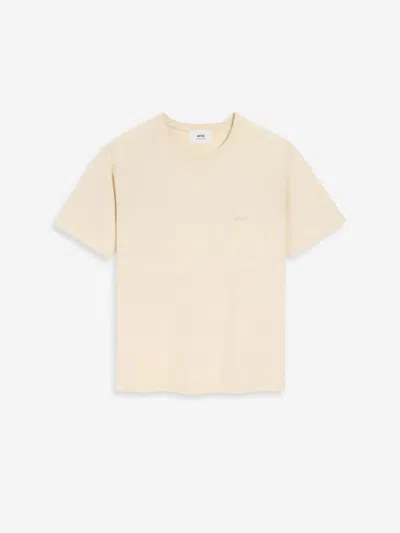 AMI ALEXANDRE MATTIUSSI AMI PARIS EMBROIDERED T-SHIRT