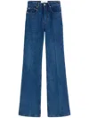 Ami Alexandre Mattiussi Flare Fit Jeans Blue In Blue
