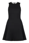 Ami Alexandre Mattiussi Sleeveless Virgin-wool Minidress