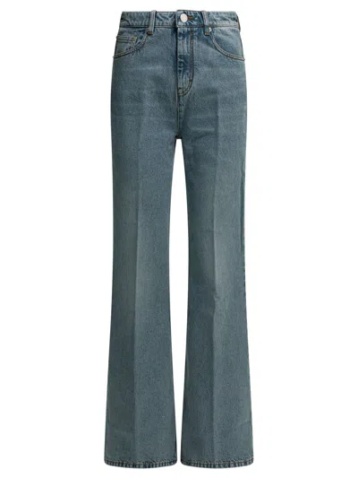 Ami Alexandre Mattiussi Ami Paris Flared Jeans In Multi