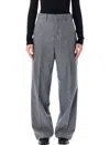 Ami Alexandre Mattiussi Ami Paris Formal Pant In Gray