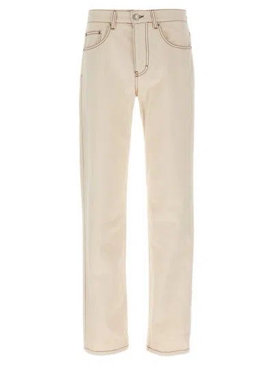 AMI ALEXANDRE MATTIUSSI AMI PARIS GARMENT DYED JEANS
