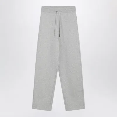 Ami Alexandre Mattiussi Ami Paris Ami De Coeur Track Pants In Silver