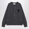 Ami Alexandre Mattiussi Cardigan Ami Paris Men Color Grey In Gray