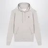 Ami Alexandre Mattiussi Ami Paris Ami Paris Grey Cotton Ami De Coeur Hoodie In Gray