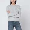 Ami Alexandre Mattiussi Grey Ami De Coeur Sweatshirt In Gray