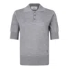 Ami Alexandre Mattiussi Ami Paris Grey Ivory Wool T-shirt In Gray