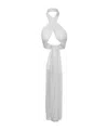 Ami Alexandre Mattiussi Ami Paris Halterneck Cropped Top In White