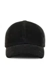 Ami Alexandre Mattiussi Ami Paris Cotton Hats In Black
