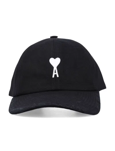 Ami Alexandre Mattiussi Ami Paris Hats Black In Yellow