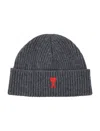 Ami Alexandre Mattiussi Ami Paris Hats Grey In Gray