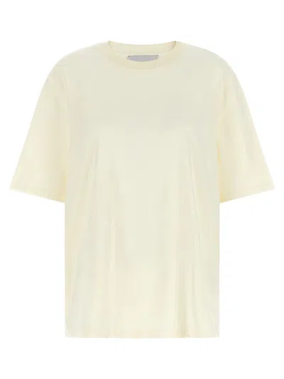 Ami Alexandre Mattiussi Ami Paris Heavy Cotton T-shirt In Cream