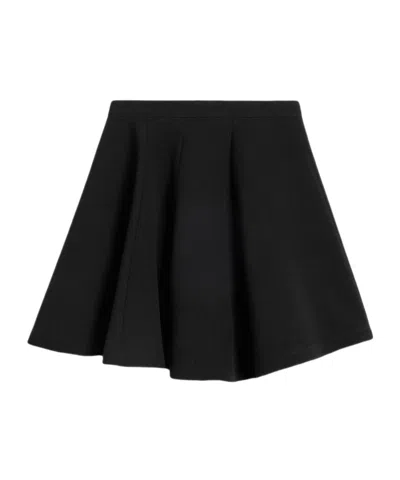 AMI ALEXANDRE MATTIUSSI AMI PARIS HIGH-WAIST PLEATED SKIRT