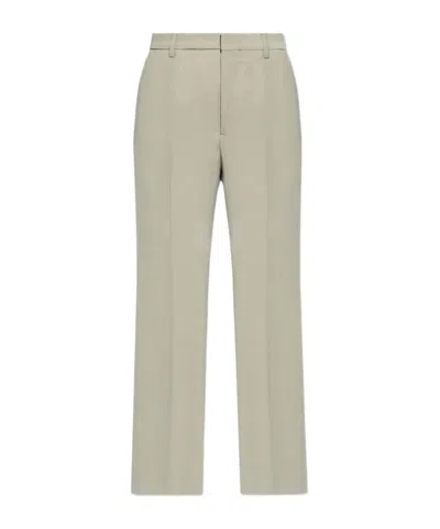 Ami Alexandre Mattiussi Ami Paris High-waist Tailored Trousers In Nude