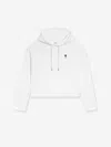Ami Alexandre Mattiussi Ami Paris Ami Paris De Coeur Cotton Hoodie In White