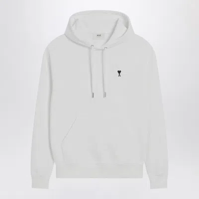Ami Alexandre Mattiussi Ami Paris Hooded Sweatshirt With Mini Heart Logo In Multi