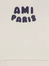 Ami Alexandre Mattiussi Ami Paris Hoodie In Beige