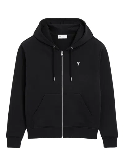 Ami Alexandre Mattiussi Ami Paris Hoodie In Black