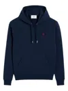 Ami Alexandre Mattiussi Long-sleeved Sweater In Blue