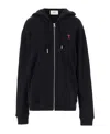 Ami Alexandre Mattiussi Ami Paris Sweatshirt With Logo Embroidery Unisex In Black