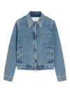 Ami Alexandre Mattiussi Ami Paris Jacket Adc Zipped Jacket Clothing In Blue