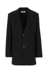 Ami Alexandre Mattiussi Ami Paris Single-breasted Tailored Blazer In 001