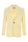 Ami Alexandre Mattiussi Ami Paris Jackets And Vests In Yellow