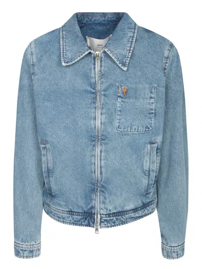 Ami Alexandre Mattiussi Ami Paris Jackets In Blue