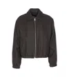 Ami Alexandre Mattiussi Tailored Blazer With Collared Neck And Pockets In Brown
