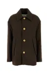 Ami Alexandre Mattiussi Ami Paris Brown Wool Jacket In Brown