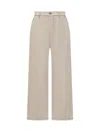 Ami Alexandre Mattiussi Ami Paris Jeans In Neutral