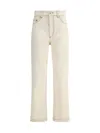 Ami Alexandre Mattiussi Beige Classic Fit Jeans In Beige