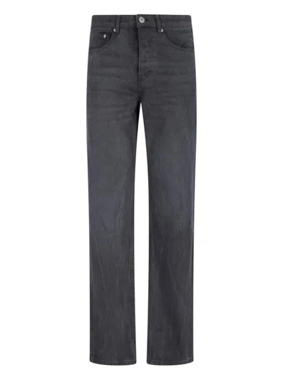 Ami Alexandre Mattiussi Ami Paris Jeans In Black
