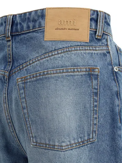 Ami Alexandre Mattiussi Ami Paris Jeans In Blue