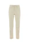 Ami Alexandre Mattiussi Ami Paris Logo-patch Denim Jeans In White