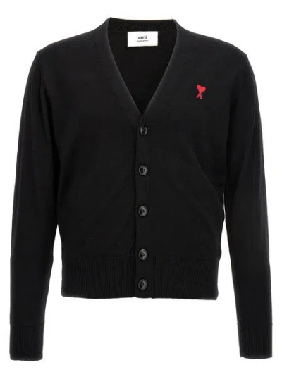 Ami Alexandre Mattiussi Ami Paris Jerseys & Knitwear In Black