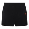 AMI ALEXANDRE MATTIUSSI AMI PARIS AMI DE COEUR KNITTED SHORTS