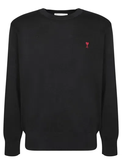 Ami Alexandre Mattiussi Ami Paris Knitwear In Black