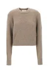 Ami Alexandre Mattiussi Stretch Alpaca Blend Sweater In 281