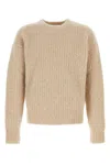 Ami Alexandre Mattiussi Ami Paris Knitwear In Beige